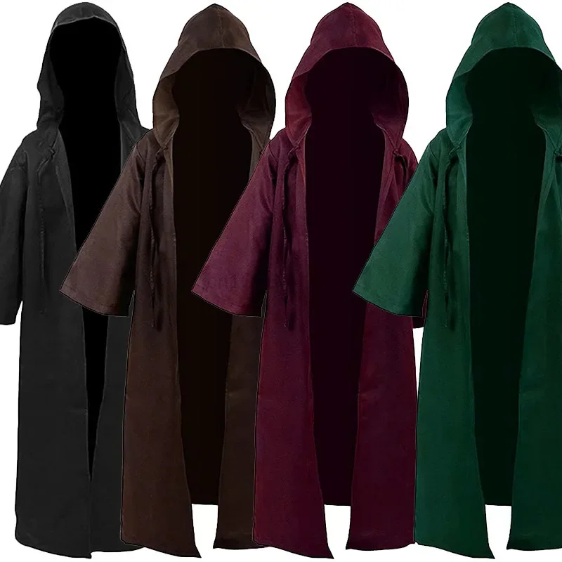 HN8 Medieval Men Tunic Hooded Robe Cloak Knight Cosplay Costume Wizard Vampire Robe Cloak Cape Monk Fancy Halloween)4Dc
HN8 Medieval Men Tunic Hooded Robe Cloak Knight Cosplay Costume Wizard Vampire Robe Cloak Cape Monk Fancy Halloween)4Dc