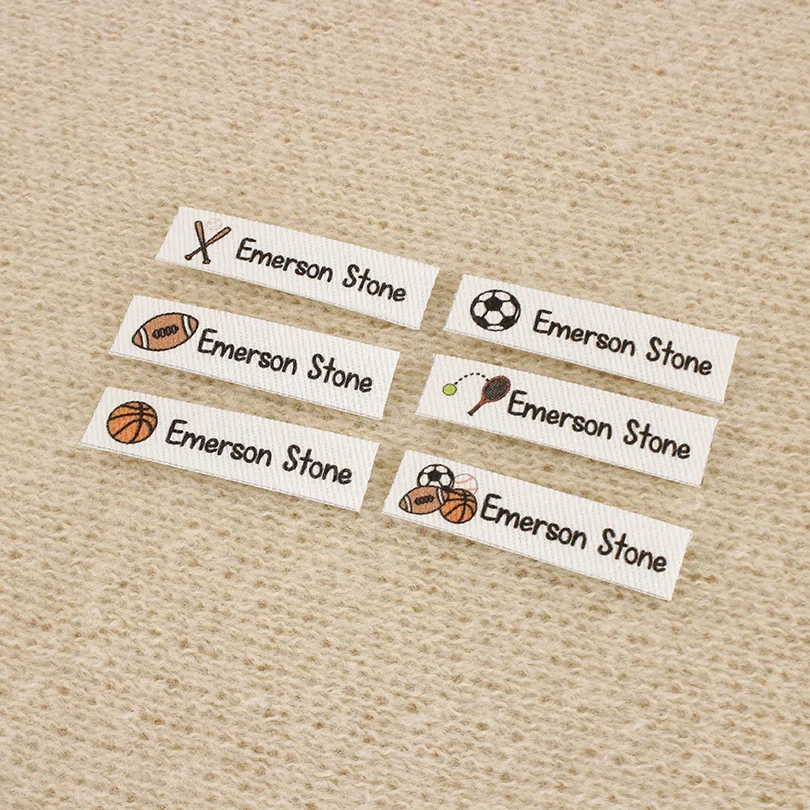 Custom Ironing Labels, Personalized Name, Clothing, Children's Names,School Labels,Brand Tags,Ball Game, Sports, TB5654
Custom Ironing Labels, Personalized Name, Clothing, Children's Names,School Labels,Brand Tags,Ball Game, Sports, TB5654