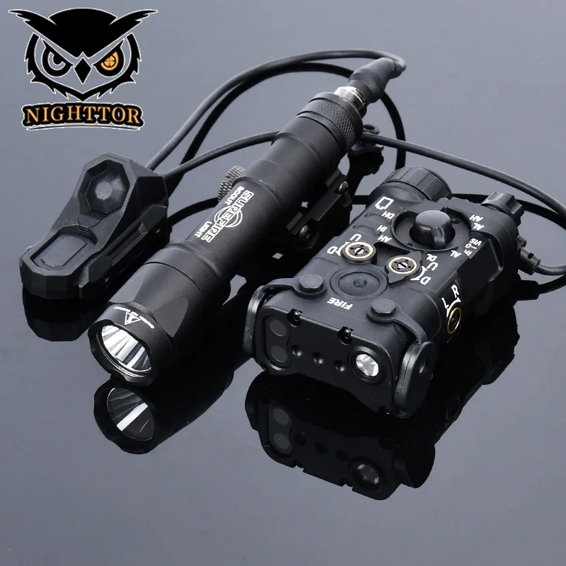 WADSN Tactical Metal NGAL Surefir SF Red Green Blue IR Dot White Strobe Light M300 M600 Outdoor Airsoft Scout Accessories
WADSN Tactical Metal NGAL Surefir SF Red Green Blue IR Dot White Strobe Light M300 M600 Outdoor Airsoft Scout Accessories