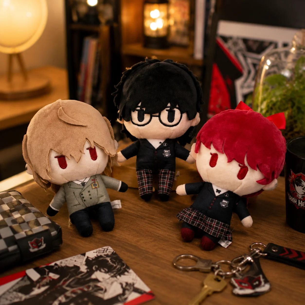 Ren Amamiya Goro Akechi Kasumi Yoshizawa Plush Doll Toy Keychain Anime Collectible Soft Stuffed Plushie Pendant Joker Cute Gift
Ren Amamiya Goro Akechi Kasumi Yoshizawa Plush Doll Toy Keychain Anime Collectible Soft Stuffed Plushie Pendant Joker Cute Gift