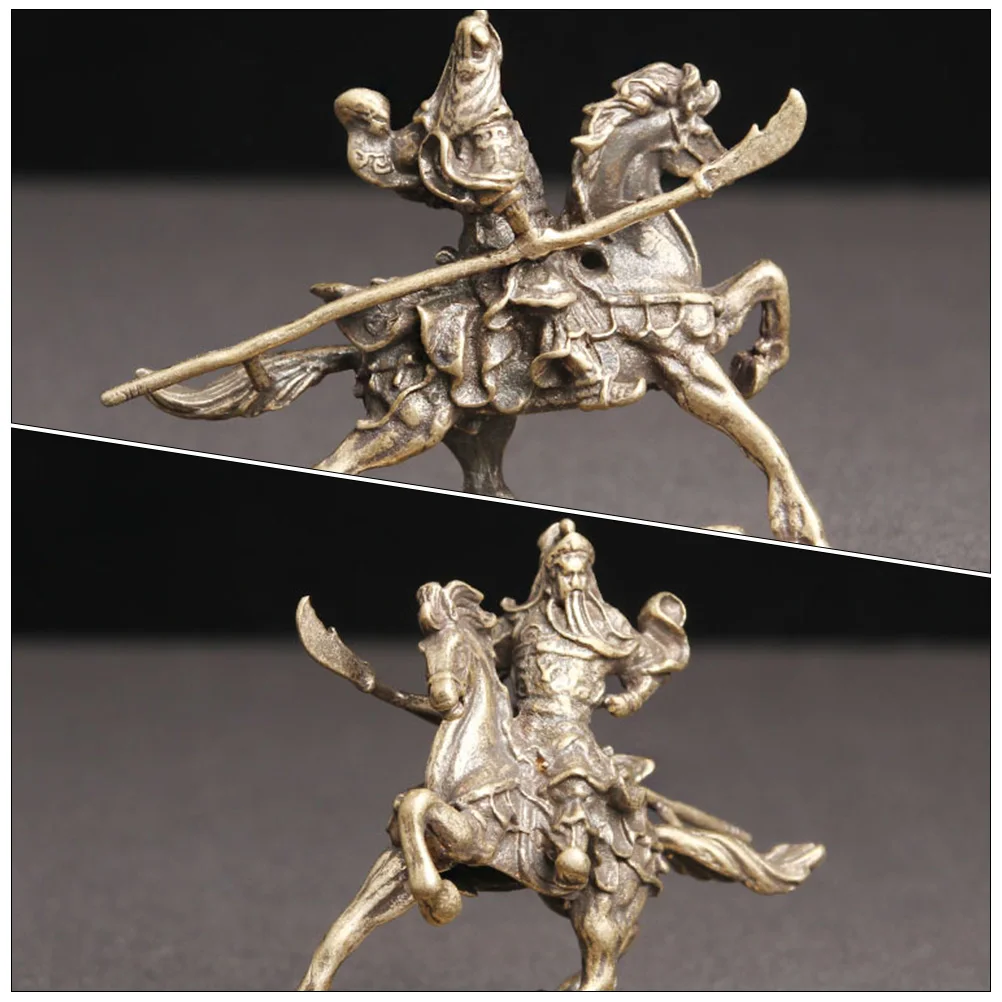 Guan Brass Riding Steed Decor Fine Craftsmanship Bronze Ware Home Desktop Ornament Tea Pet Horse-Riding Tabletop Decoration
Guan Brass Riding Steed Decor Fine Craftsmanship Bronze Ware Home Desktop Ornament Tea Pet Horse-Riding Tabletop Decoration