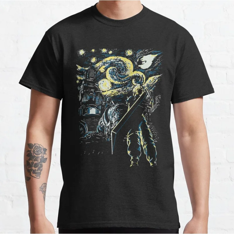 Retro jrpg video games Final Fantasy Starry Night Japanese anime videogame Graphic T Shirts large size Adult tops S-6XL
Retro jrpg video games Final Fantasy Starry Night Japanese anime videogame Graphic T Shirts large size Adult tops S-6XL