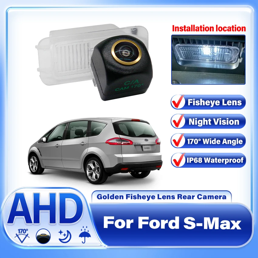Car AHD Night Vision Backup Rear View Camera Waterproof Parking For Ford S-Max 2006 2007 2008 2009 2010 2011 2012 2013 2014 2015 
Car AHD Night Vision Backup Rear View Camera Waterproof Parking For Ford S-Max 2006 2007 2008 2009 2010 2011 2012 2013 2014 2015