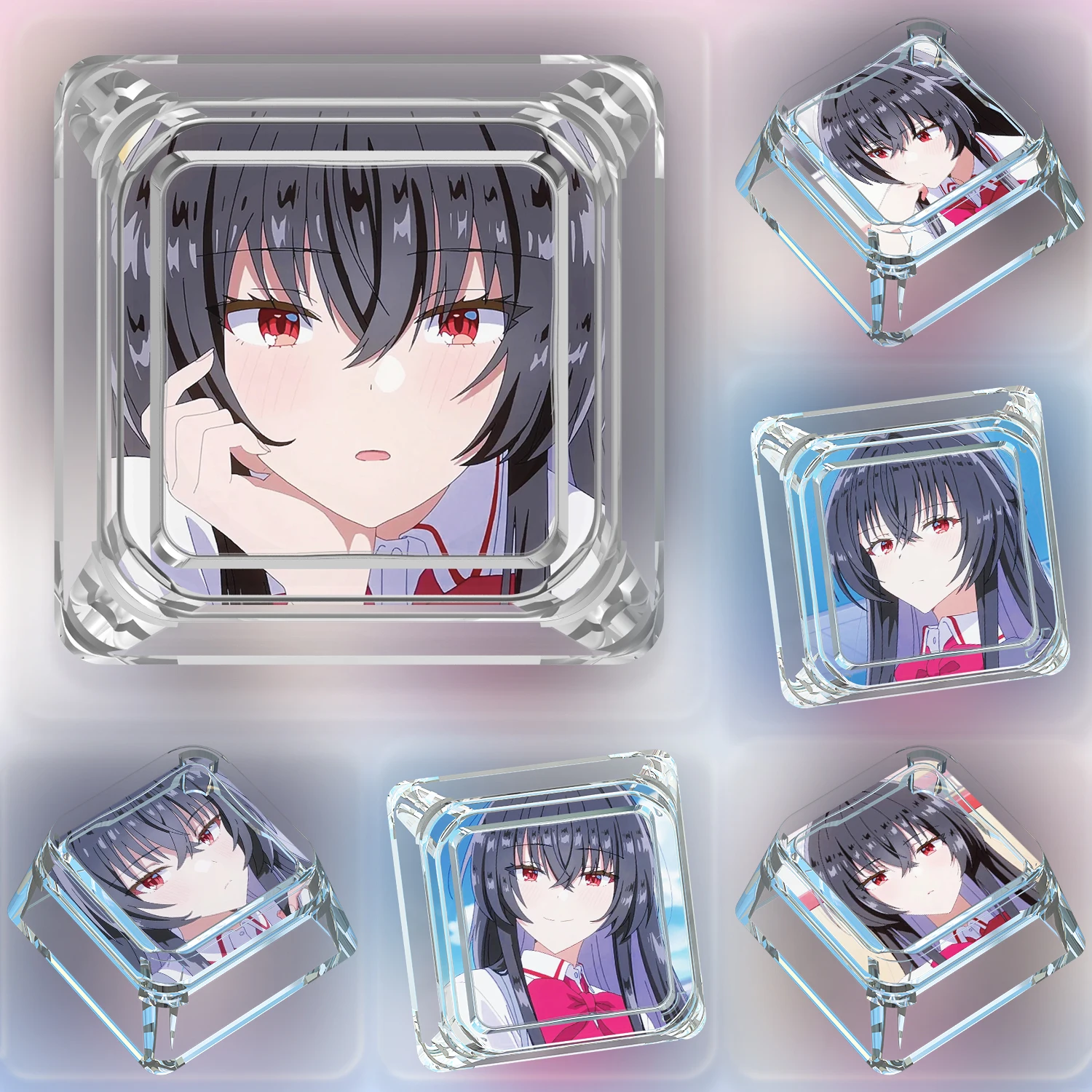 Diy Goddess Story Koto Sayuki Механическая клавиатура Колпачки для клавиш Cross-Axis Механическая клавиатура ПК Персонализированные колпачки для клавиш Подарочные игрушки
Diy Goddess Story Koto Sayuki Механическая клавиатура Колпачки для клавиш Cross-Axis Механическая клавиатура ПК Персонализированные колпачки для клавиш Подарочные игрушки