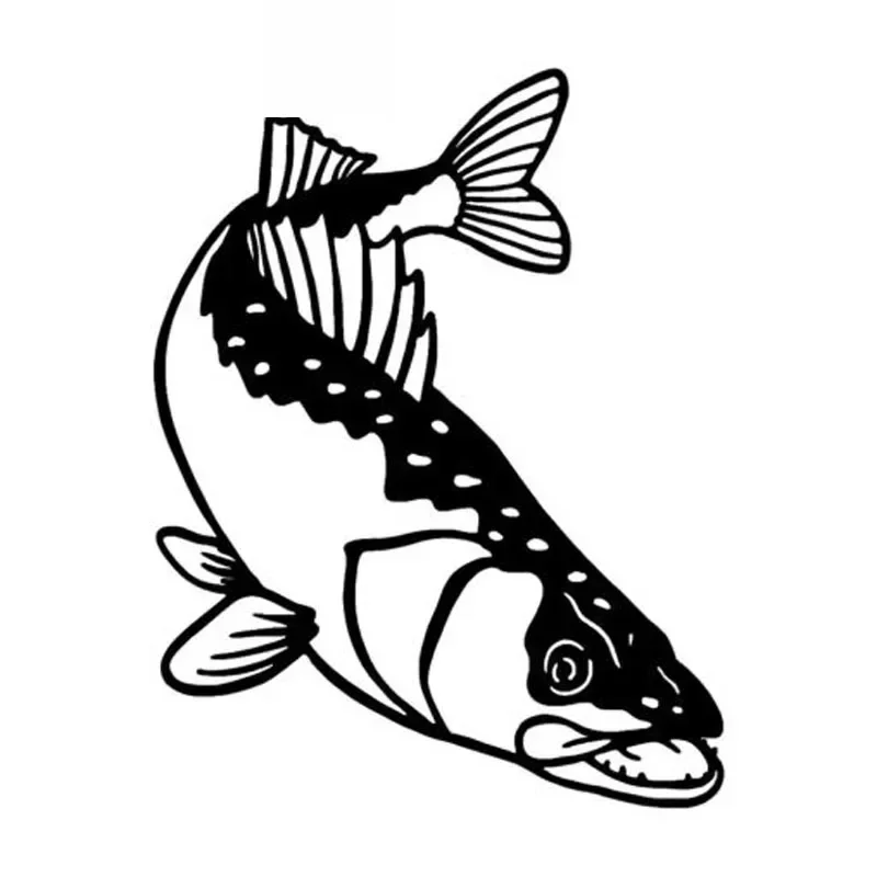 Cute Fish Animal Car Sticker High Quality Car Window Decoration Personality Pvc Waterproof Decal Black/white, 15cm*12cm
Cute Fish Animal Car Sticker High Quality Car Window Decoration Personality Pvc Waterproof Decal Black/white, 15cm*12cm
