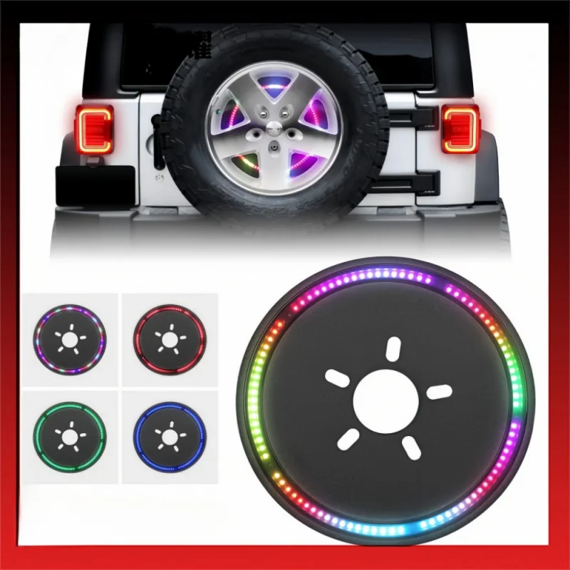Suitable for off-road vehicles spare tire light JEEP tire brake LED anti rear end reverse warning light
Suitable for off-road vehicles spare tire light JEEP tire brake LED anti rear end reverse warning light