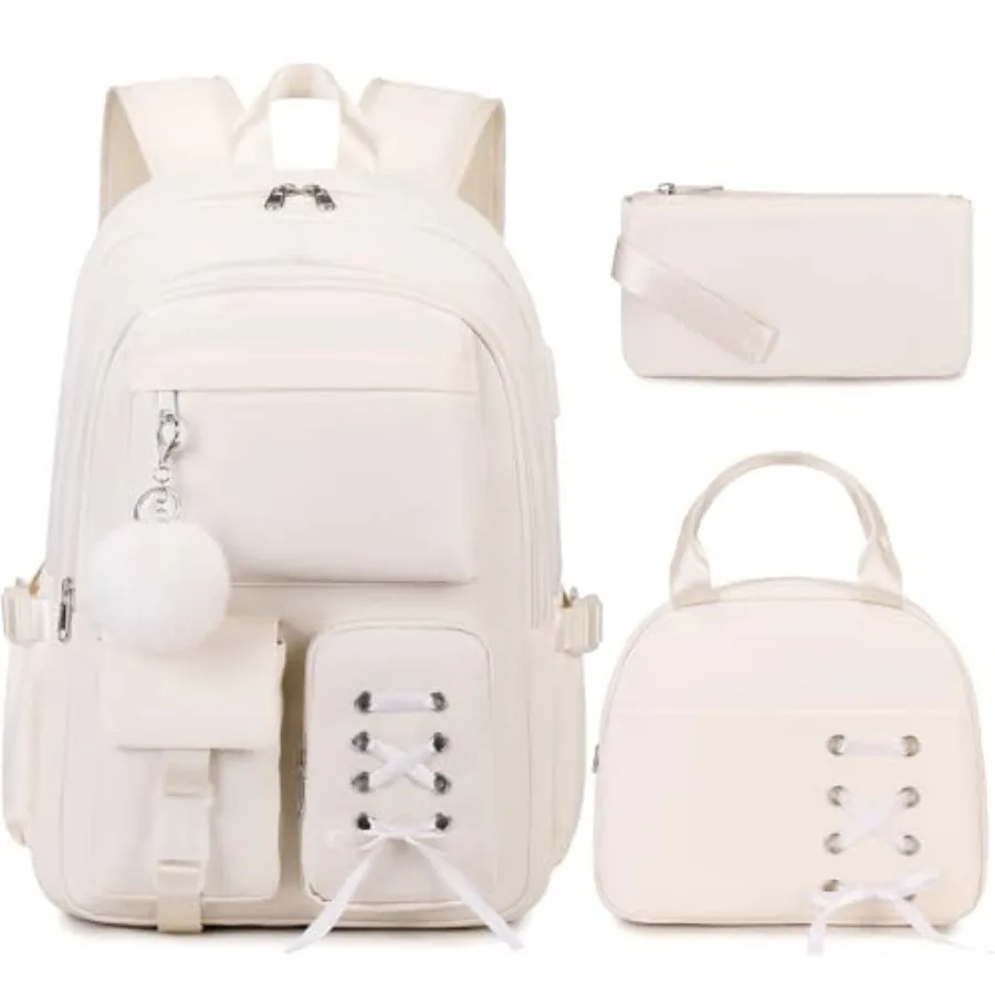 Backpacks for Girls, Girls Backpack with Lunch Box and Pencil Pouch for Teens Girl Elementary Middle High School College Studen
Backpacks for Girls, Girls Backpack with Lunch Box and Pencil Pouch for Teens Girl Elementary Middle High School College Studen