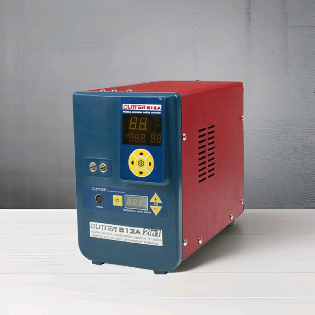 Spot Welding Welding Machine 14.5kw 812A Aluminum Tool GLITTER Butt Soldering Nickel Welding Energy 50w T12 Machine Storage Iron
Spot Welding Welding Machine 14.5kw 812A Aluminum Tool GLITTER Butt Soldering Nickel Welding Energy 50w T12 Machine Storage Iron