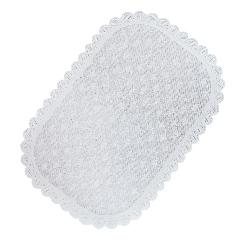 Waterproof Placemat Dinner Mats Non slip Table Mat Coaster Drink PP Material Lace Flower Easy Home Kitchen
Waterproof Placemat Dinner Mats Non slip Table Mat Coaster Drink PP Material Lace Flower Easy Home Kitchen