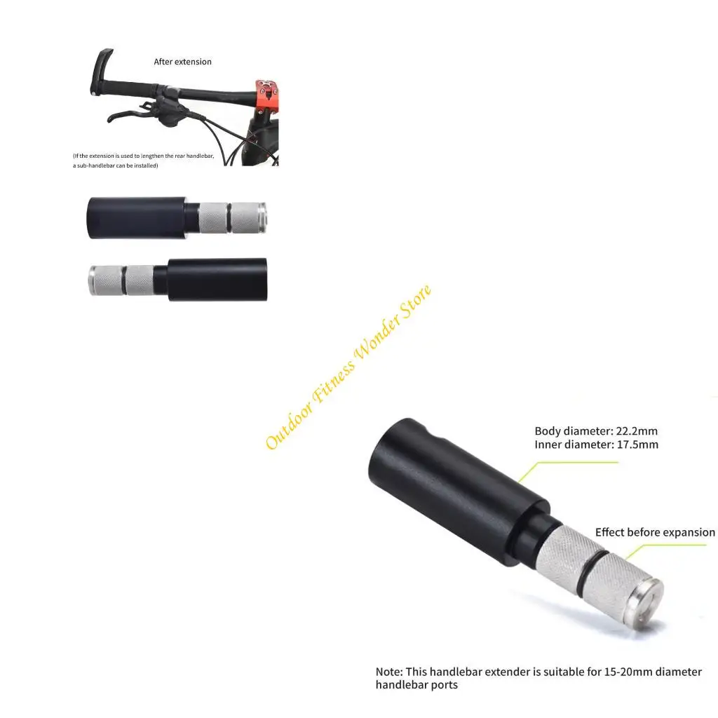 E8BF Light weight Bike Handlebars Extension High Strength Bike Handlebars Extenders
E8BF Light weight Bike Handlebars Extension High Strength Bike Handlebars Extenders
