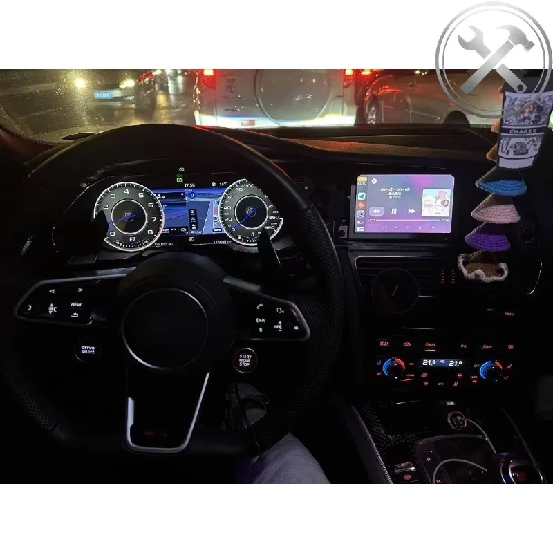 Dual Screen 4G+64G Android Navigation LINUX Digital Cluster LCD Dashboard Instrument Panel Auto Parts for A6 Q7 LHD
Dual Screen 4G+64G Android Navigation LINUX Digital Cluster LCD Dashboard Instrument Panel Auto Parts for A6 Q7 LHD