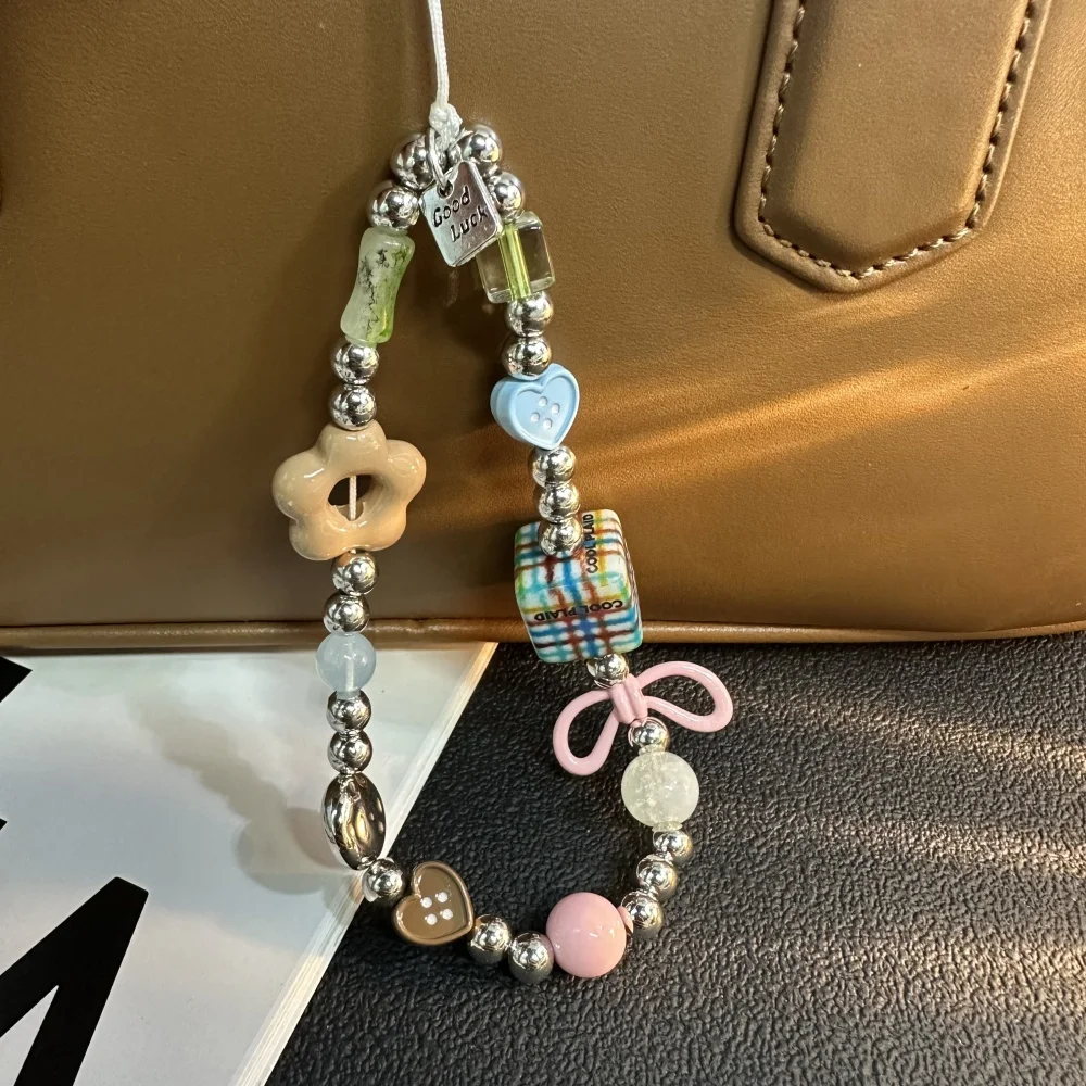 Mobile Phone Chain Mobile Phone Wrist Lanyard Camera Lanyard Premium Chain Bead String Pendant Short Pendant
Mobile Phone Chain Mobile Phone Wrist Lanyard Camera Lanyard Premium Chain Bead String Pendant Short Pendant