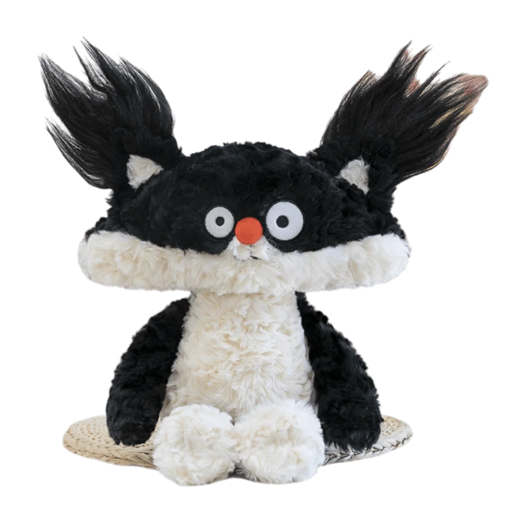 Cute Doll 35CM Size Cat Plush Toy Super Soft Fluffy Hair Raccoon Doll Children Gits Messy Style Stuffed Animal Cuddle Buddy
Cute Doll 35CM Size Cat Plush Toy Super Soft Fluffy Hair Raccoon Doll Children Gits Messy Style Stuffed Animal Cuddle Buddy