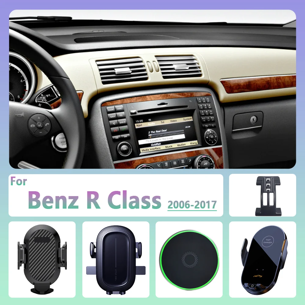 Для Mercedes Benz R Class R320 R500 W251 2006-2017 Автомобильный держатель телефона с беспроводной зарядкой Магнитный держатель телефона Автомобильный Magsafe Поддержка
Для Mercedes Benz R Class R320 R500 W251 2006-2017 Автомобильный держатель телефона с беспроводной зарядкой Магнитный держатель телефона Автомобильный Magsafe Поддержка