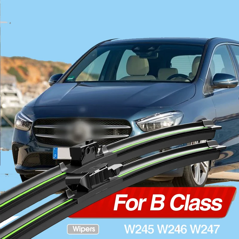 For Mercedes Benz B Class W246 W247 2012-2023 Front Windshield Wiper Blades 2pcs Windscreen Window Accessories 2011 2019
For Mercedes Benz B Class W246 W247 2012-2023 Front Windshield Wiper Blades 2pcs Windscreen Window Accessories 2011 2019