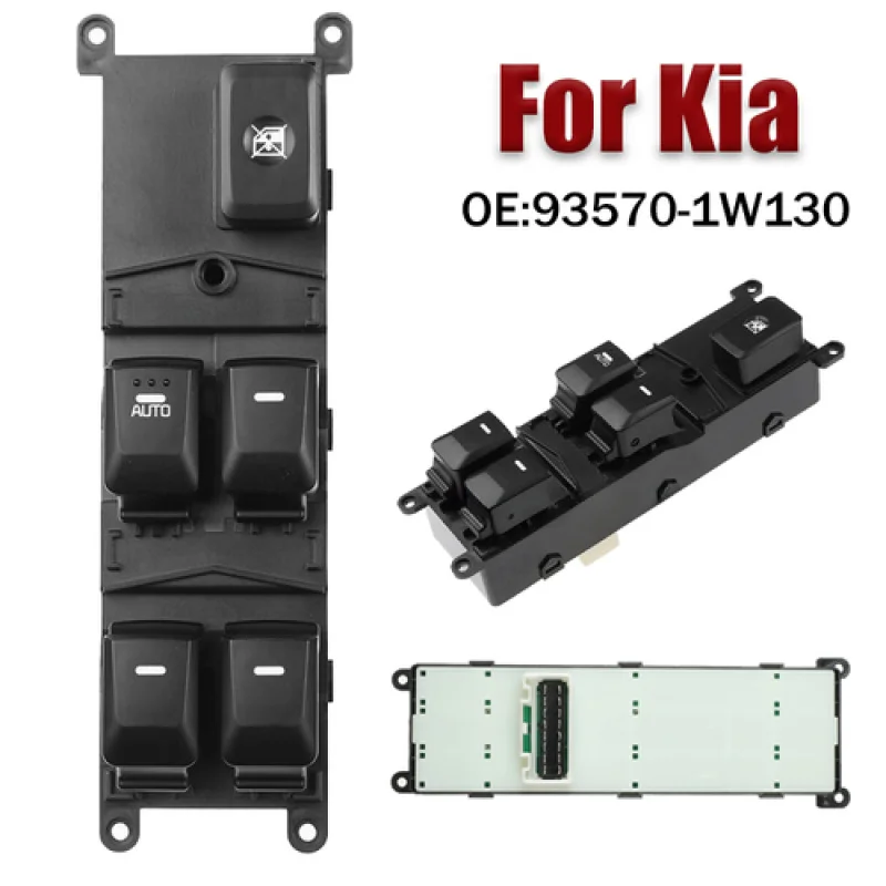 Главный переключатель управления окном автомобиля A+ ABS 93570-1W130 для KIA Rio III 2012-2016
Главный переключатель управления окном автомобиля A+ ABS 93570-1W130 для KIA Rio III 2012-2016