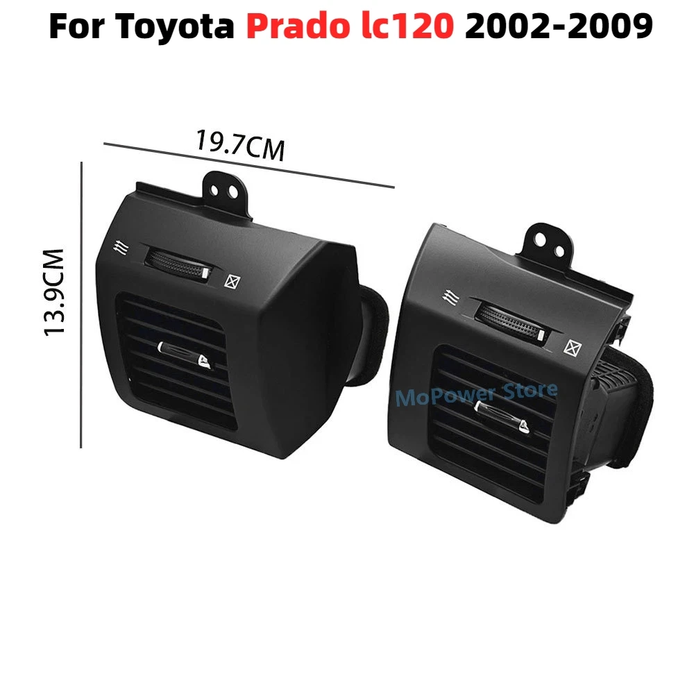 For Toyota Prado lc120 2002-2009 Car A/C Air Conditioner Air vent Outlet Frame Vents Plate Panel accessory
For Toyota Prado lc120 2002-2009 Car A/C Air Conditioner Air vent Outlet Frame Vents Plate Panel accessory