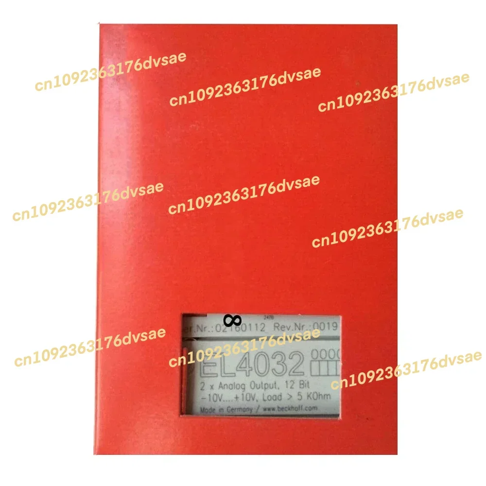 2025New Original EL4032 EL 4032 PLC Module EtherCAT Terminal 2-Channel Analog Output Module
2025New Original EL4032 EL 4032 PLC Module EtherCAT Terminal 2-Channel Analog Output Module