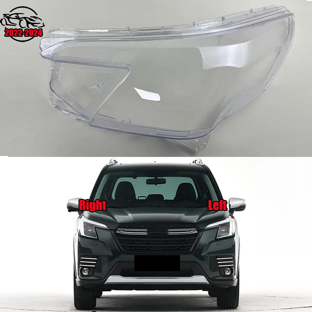 For Subaru Forester 2022 2023 2024 Headlamp Cover Headlight Transparent Lens Lamp Shell Plexiglass Replace Original Lampshade
For Subaru Forester 2022 2023 2024 Headlamp Cover Headlight Transparent Lens Lamp Shell Plexiglass Replace Original Lampshade