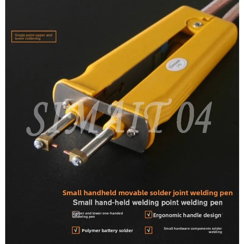 Handheld Upper and Lower Single Hand, Butt Welding Polymer Battery, Aluminum-nickel Composite Sheet, Special Spot Welding Pen
Handheld Upper and Lower Single Hand, Butt Welding Polymer Battery, Aluminum-nickel Composite Sheet, Special Spot Welding Pen