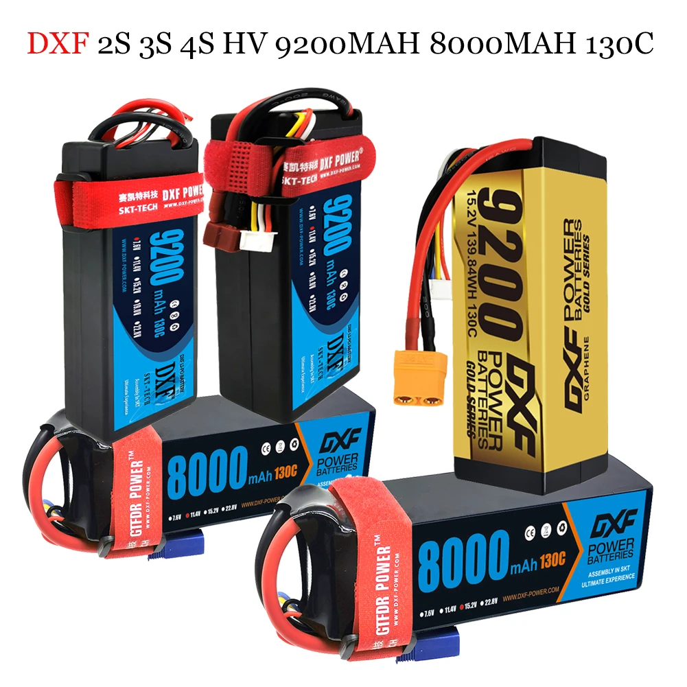 Аккумулятор DXF Lipo 2S 3S 4S HV 7,6 V 11,4 V 15,2 V 9200mah 8000mah для радиоуправляемого автомобиля грузовика Багги Arrama Truggy XxMax Танк Лодка гонки хобби
Аккумулятор DXF Lipo 2S 3S 4S HV 7,6 V 11,4 V 15,2 V 9200mah 8000mah для радиоуправляемого автомобиля грузовика Багги Arrama Truggy XxMax Танк Лодка гонки хобби