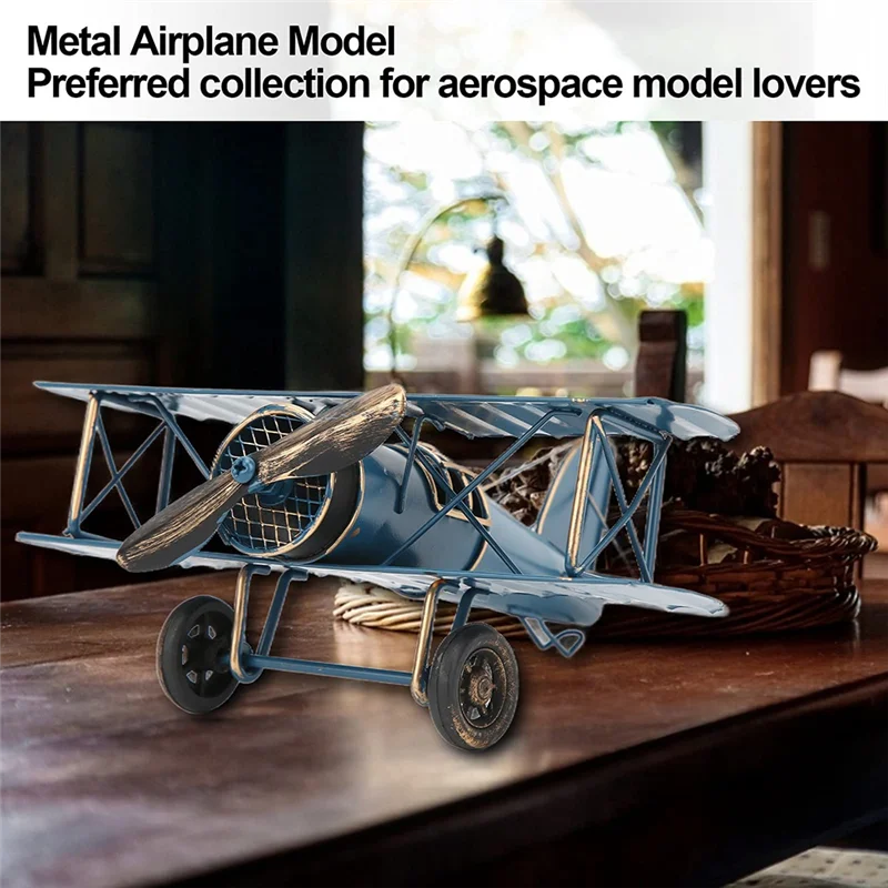 EMECE-Aircraft Model Decoration Vintage Biplane Handmade Home Decorations Desktop Decoration Desktop Decoration Aircraft
EMECE-Aircraft Model Decoration Vintage Biplane Handmade Home Decorations Desktop Decoration Desktop Decoration Aircraft