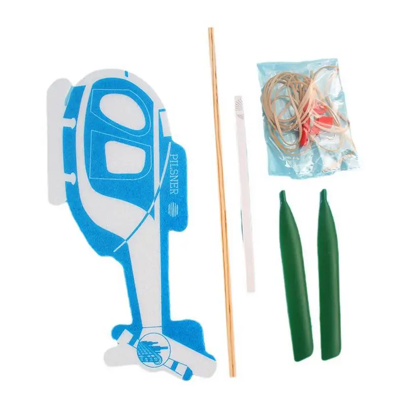 Flying Helicopter Toy Rubber Band Airplane Launch Toy Aircraft Assembly Playset For Ages 4-12 Beginner Hobbyists Collectibles
Flying Helicopter Toy Rubber Band Airplane Launch Toy Aircraft Assembly Playset For Ages 4-12 Beginner Hobbyists Collectibles