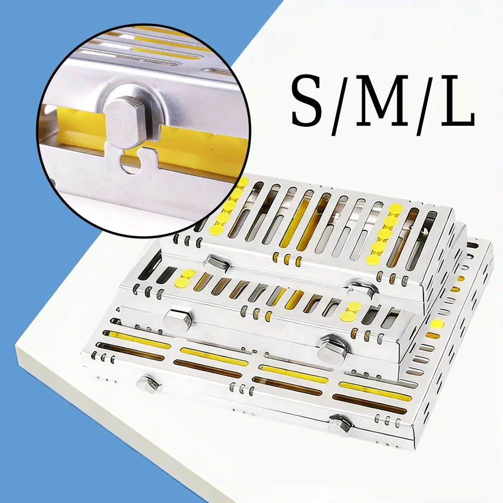 Dental Sterilization Rack Autoclavable Cassette for Burs Files and Surgical Instruments Disinfection Tray
Dental Sterilization Rack Autoclavable Cassette for Burs Files and Surgical Instruments Disinfection Tray