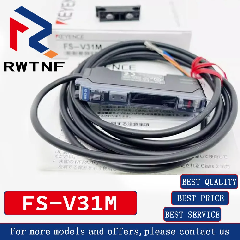 Brand New Genuine FS-V31M KEYENCE NPN digital fiber amplifier sensor
Brand New Genuine FS-V31M KEYENCE NPN digital fiber amplifier sensor