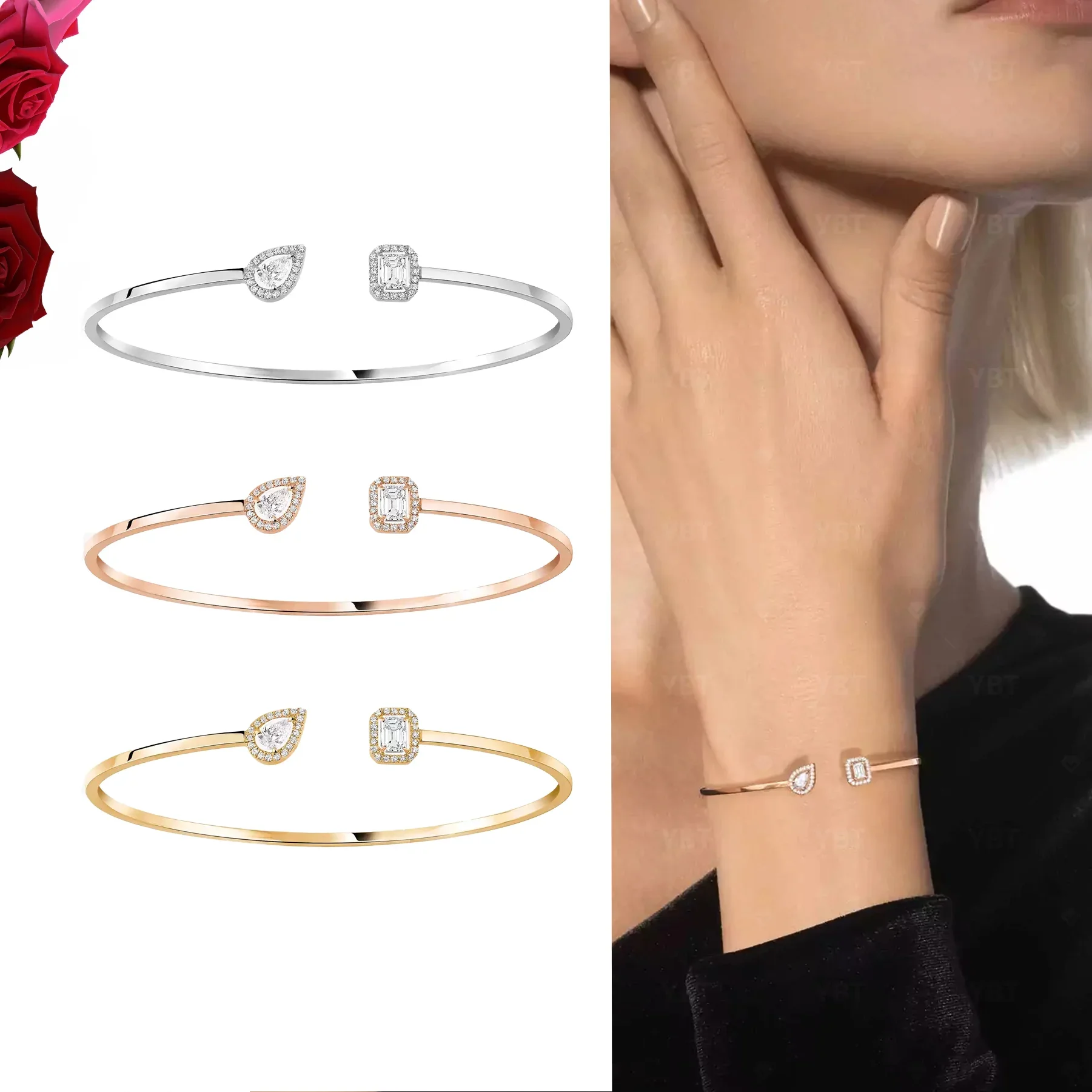 Серебряный браслет S925, изысканный и элитный дизайн, роскошный и легкий, элегантный темперамент, подходит для ношения на весь день.
Серебряный браслет S925, изысканный и элитный дизайн, роскошный и легкий, элегантный темперамент, подходит для ношения на весь день.