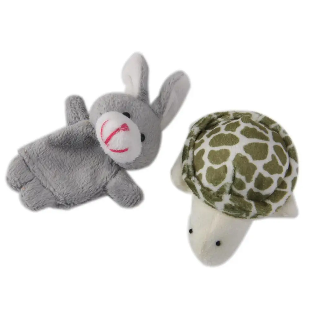 Educational Plush Finger Puppet Set Hare and Tortoise Interactive Toys for Children Preschool Learning and Storytelling
Educational Plush Finger Puppet Set Hare and Tortoise Interactive Toys for Children Preschool Learning and Storytelling