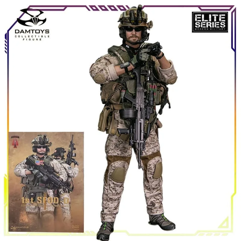 DAMTOYS Original ELITE SERIES Series US Delta Special Forces - Machine Gunners Action Figure Model Toys Soldier Model Gifts
DAMTOYS Original ELITE SERIES Series US Delta Special Forces - Machine Gunners Action Figure Model Toys Soldier Model Gifts