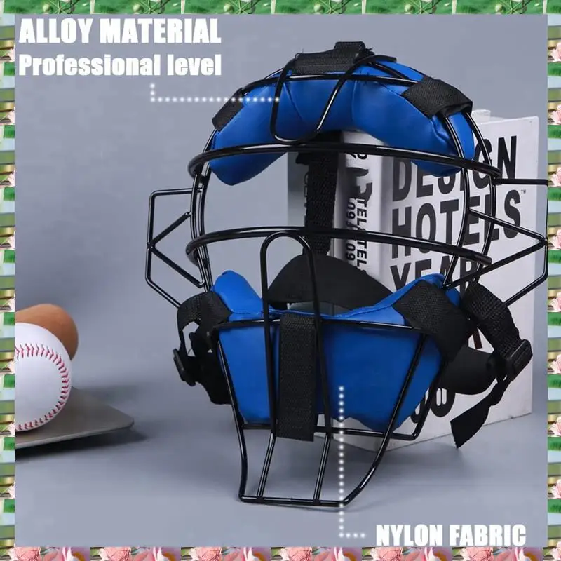 Full-Face Baseball Catcher Mask,Lightweight Secure Fit Provides Protection And Comfort ,Does Not Obstruct View,Blue Durable
Full-Face Baseball Catcher Mask,Lightweight Secure Fit Provides Protection And Comfort ,Does Not Obstruct View,Blue Durable