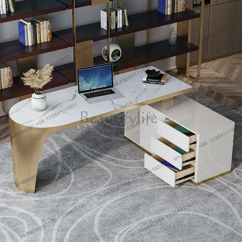 Light luxury modern slate corner desk simple boss desk writing desk
Light luxury modern slate corner desk simple boss desk writing desk