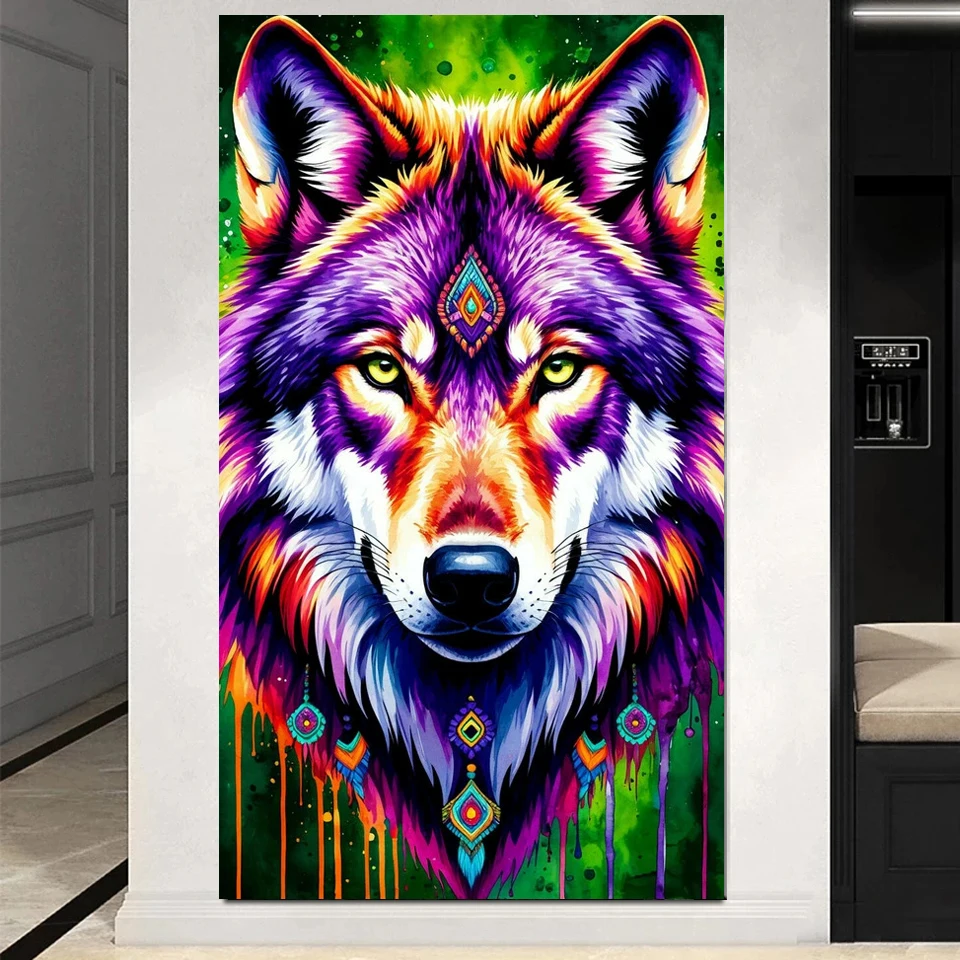 Красочный волк Diy 5D наборы алмазной живописи полный квадратный круглый полный алмазная мозаика вышивка животное большой размер для домашнего декора
Красочный волк Diy 5D наборы алмазной живописи полный квадратный круглый полный алмазная мозаика вышивка животное большой размер для домашнего декора