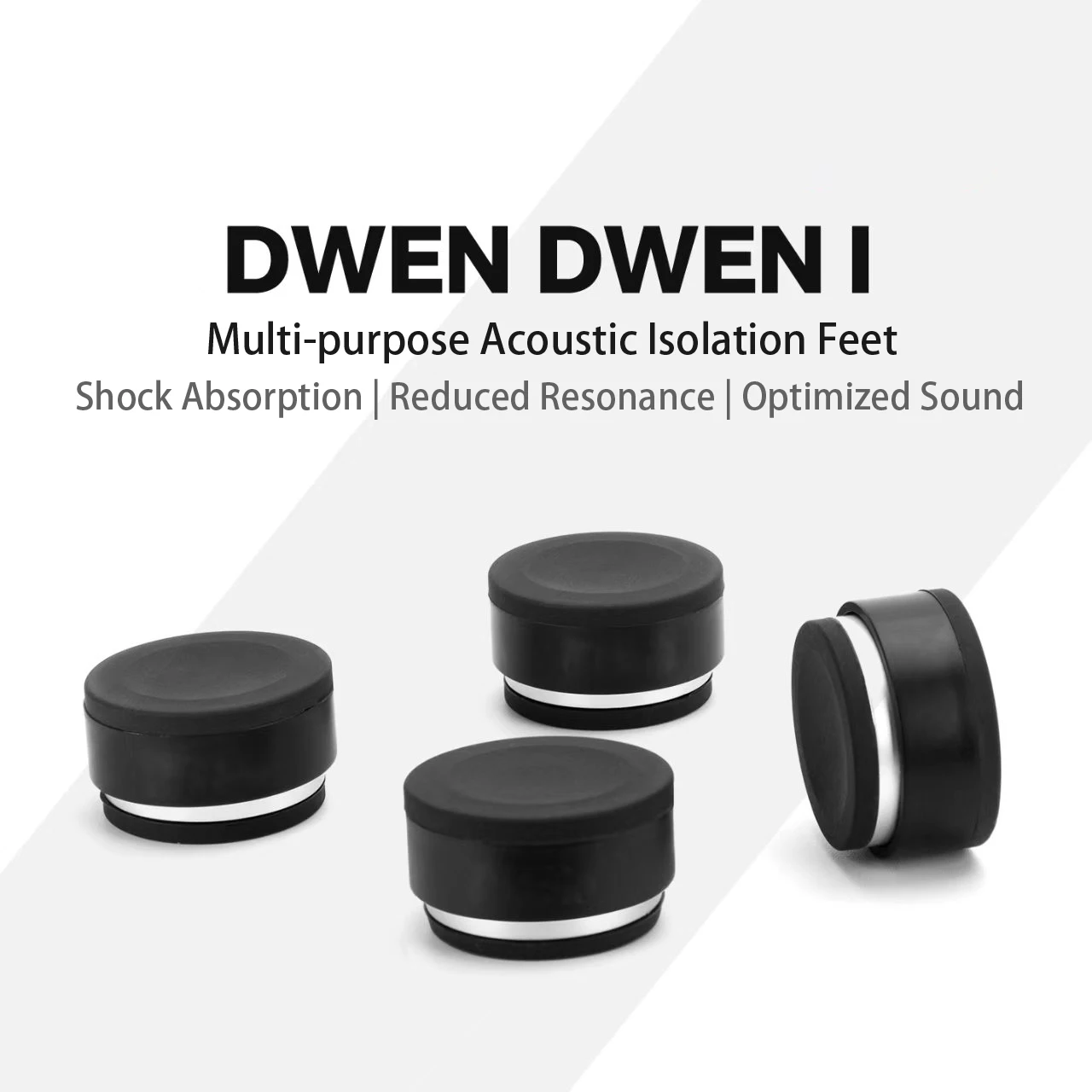 DWEN DWEN I Speaker Isolation Feet Subwoofer Amplifier Shock Absorber Stand Rubber Footers Turntable Floating Audio Damping Pads
DWEN DWEN I Speaker Isolation Feet Subwoofer Amplifier Shock Absorber Stand Rubber Footers Turntable Floating Audio Damping Pads