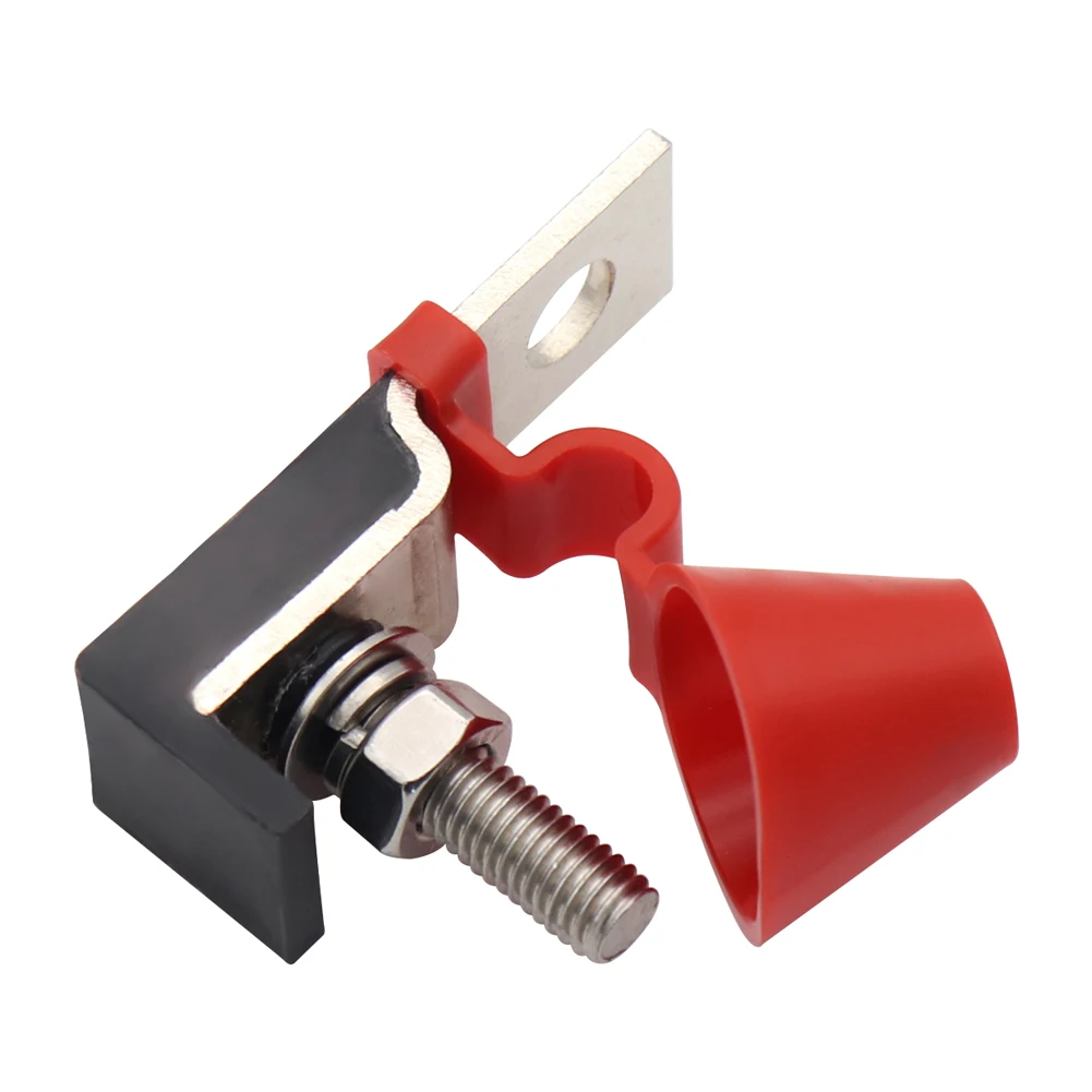 M8 30A-300A Battery Terminal Mount MRBF Fuse Block Kit 58V with Single Stud 5/16" Marine Rated Battery Fuse for Boat Truck RV
M8 30A-300A Battery Terminal Mount MRBF Fuse Block Kit 58V with Single Stud 5/16" Marine Rated Battery Fuse for Boat Truck RV