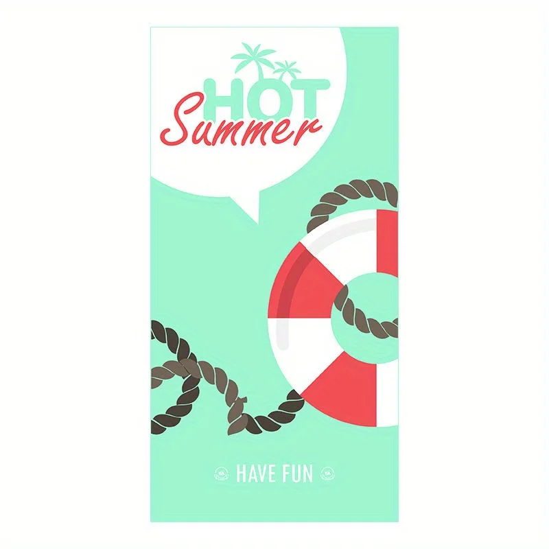 Beach Towel Hot Summer Life Buoy Printed Pattern Sun Protection Windproof Suitable For Swimming Pool Camping Travel Blanket
Beach Towel Hot Summer Life Buoy Printed Pattern Sun Protection Windproof Suitable For Swimming Pool Camping Travel Blanket