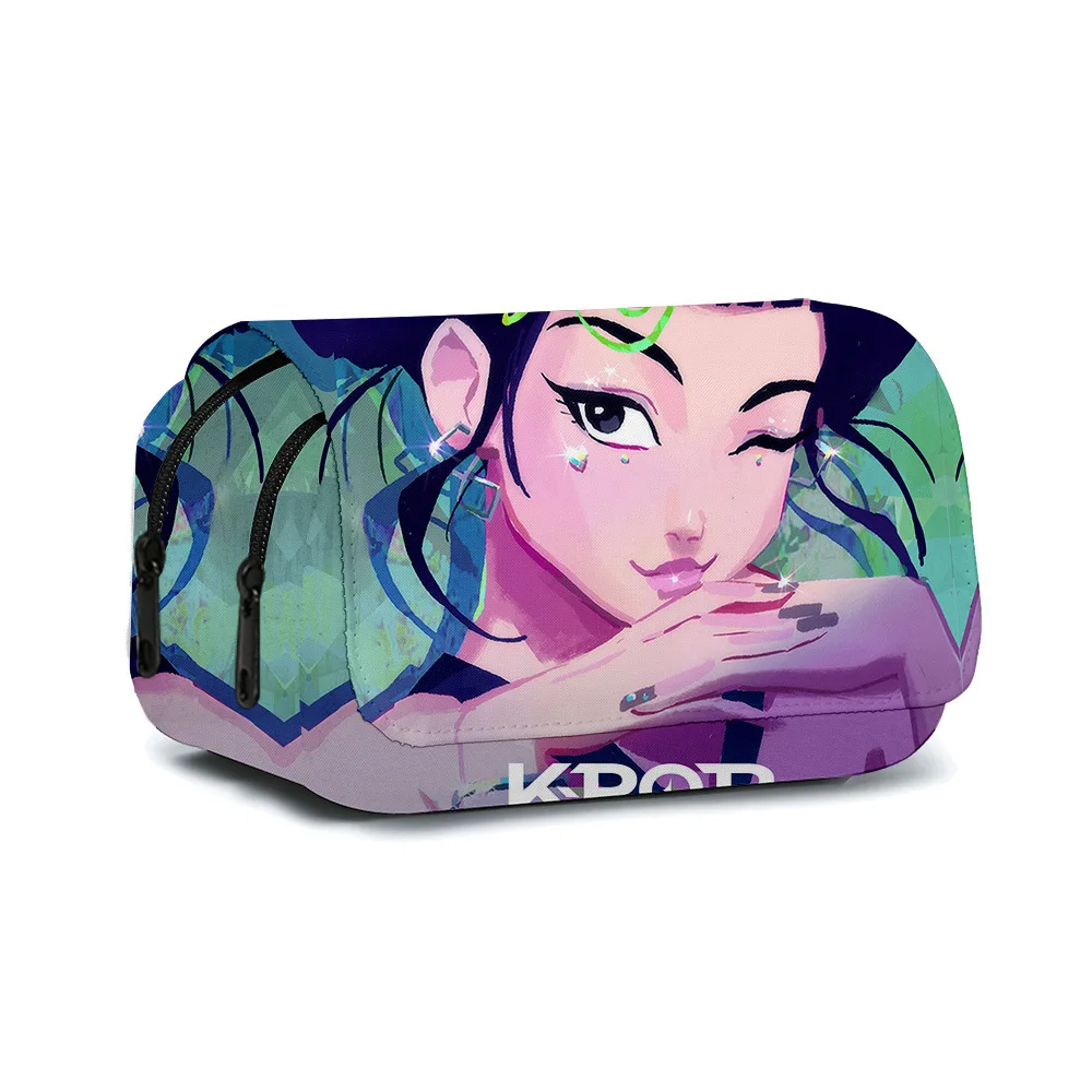 Anime Kpop Demon Hunters Fully Printed Pencil Bag High-capacity Cute Cartoon Stationery Box Flap Zipper Pencilbag Student Gift
Anime Kpop Demon Hunters Fully Printed Pencil Bag High-capacity Cute Cartoon Stationery Box Flap Zipper Pencilbag Student Gift