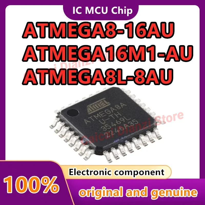 1PCS ATMEGA8A-AU ATMEGA8L-8AU ATMEGA8-16AU ATMEGA16M1-AU ATMEGA16U2-AU ATMEGA32M1-AU ATMEGA32U2-AU ATMEGA IC MCU Chip TQFP-32
1PCS ATMEGA8A-AU ATMEGA8L-8AU ATMEGA8-16AU ATMEGA16M1-AU ATMEGA16U2-AU ATMEGA32M1-AU ATMEGA32U2-AU ATMEGA IC MCU Chip TQFP-32
