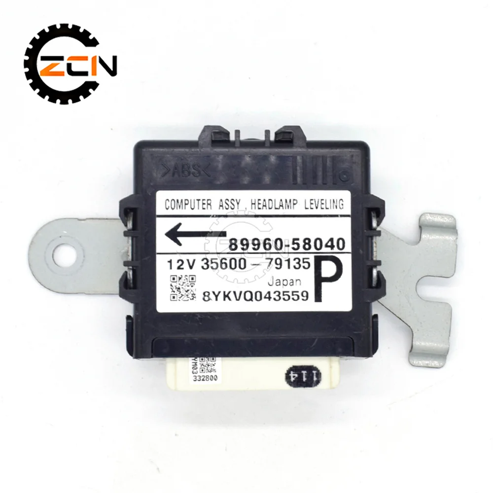 Компьютерный блок управления выравниванием фар 89960-58040 для TOYOTA ALPHARD MK2 AH20 2008-2015
Компьютерный блок управления выравниванием фар 89960-58040 для TOYOTA ALPHARD MK2 AH20 2008-2015