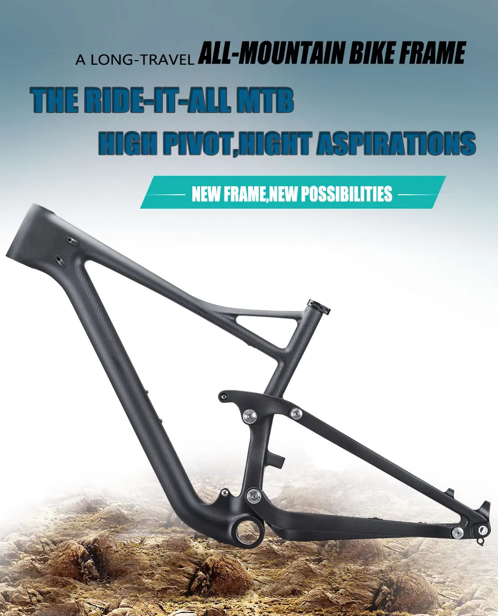 SYRAK Full Suspension 29er Enduro Bike Frame Internal Cable 148*12MM PF30 Soft Tail with Shock Carbon fibre Mountain Bicycles
SYRAK Full Suspension 29er Enduro Bike Frame Internal Cable 148*12MM PF30 Soft Tail with Shock Carbon fibre Mountain Bicycles