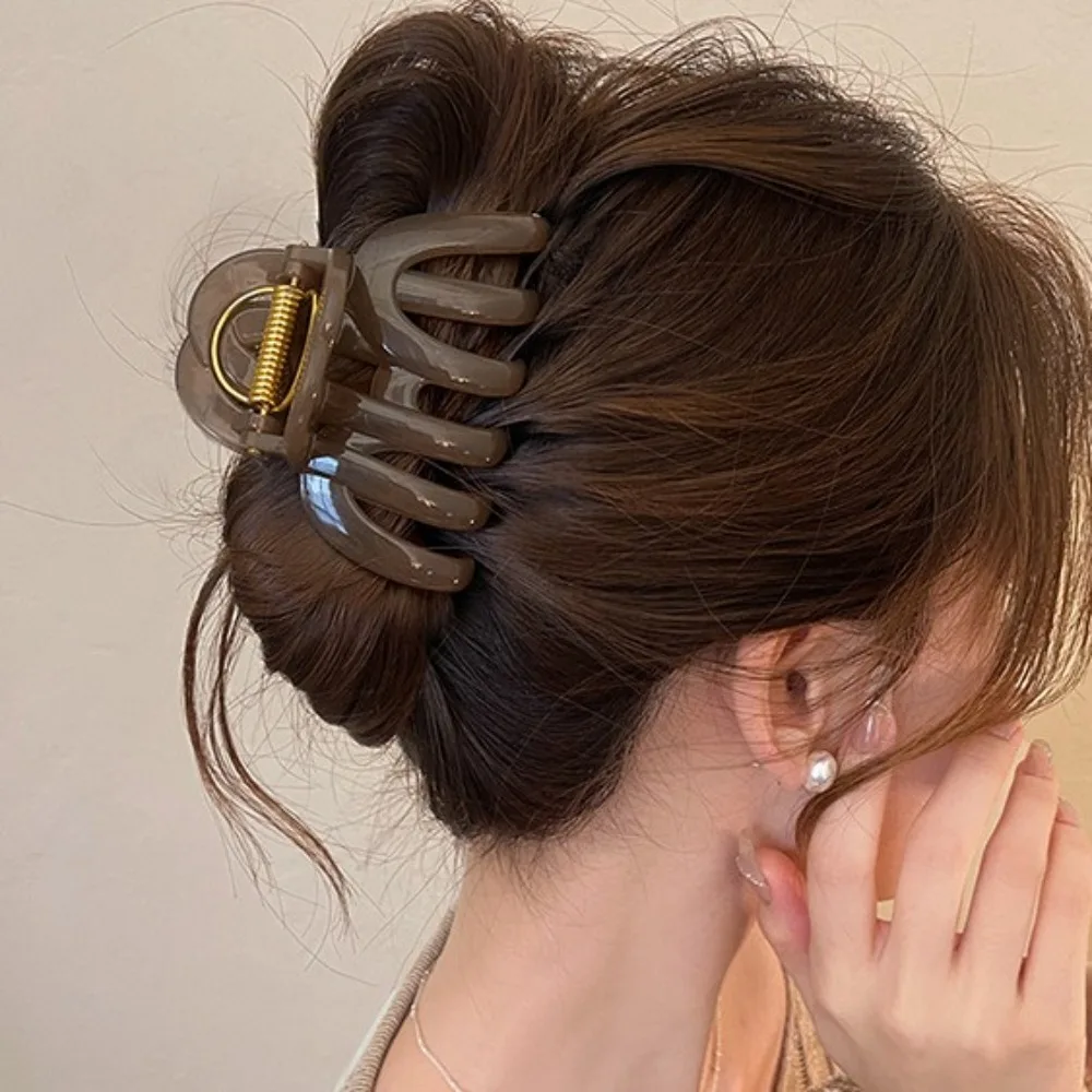 Updo French Style Pumpkin Hair Claw Large Cute Hair Grab 9cm/3.54inch Temperament Shark Clip Girls
Updo French Style Pumpkin Hair Claw Large Cute Hair Grab 9cm/3.54inch Temperament Shark Clip Girls