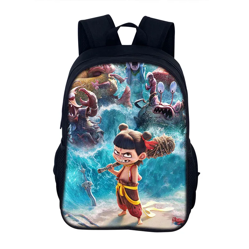 Ne Zha Backpack Kid Lightweight Knapsack-Classic Bookbag Student Canvas Daypack Cartoon Backpack for School,Travel
Ne Zha Backpack Kid Lightweight Knapsack-Classic Bookbag Student Canvas Daypack Cartoon Backpack for School,Travel