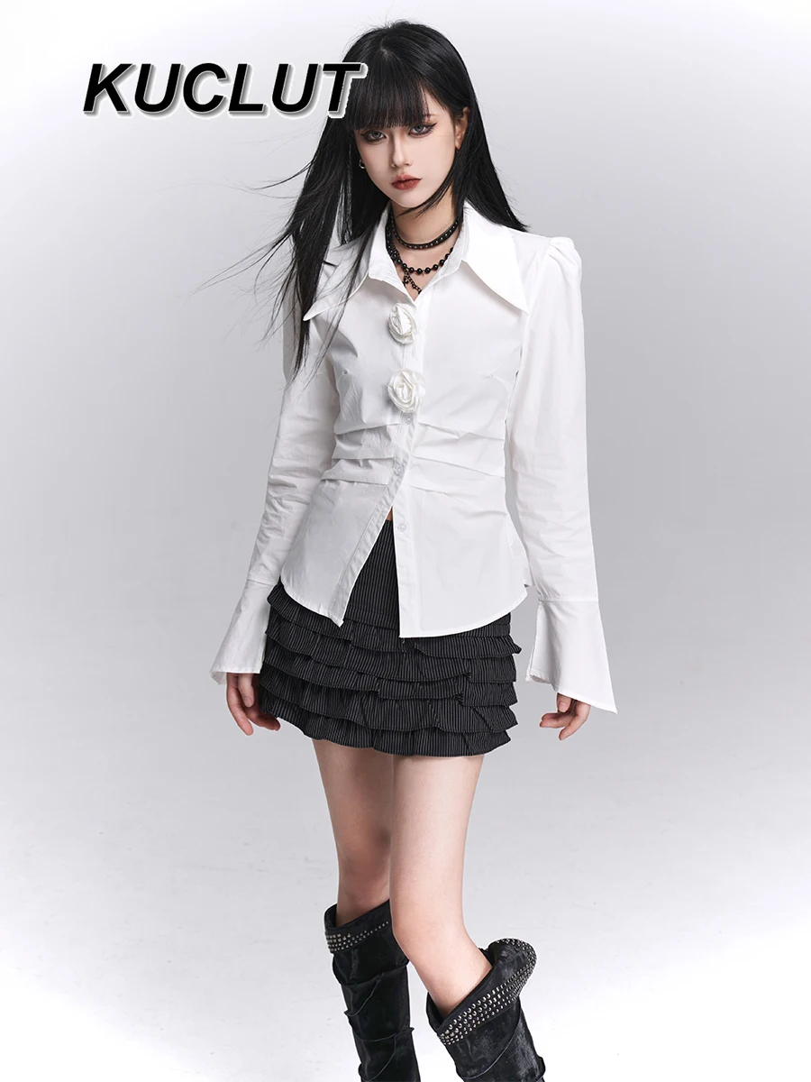 Лето-Осенние красивые топы с длинными рукавами, белая рубашка для женщин, однотонные простые элегантные блузки с застежкой на талии Femme
Лето-Осенние красивые топы с длинными рукавами, белая рубашка для женщин, однотонные простые элегантные блузки с застежкой на талии Femme