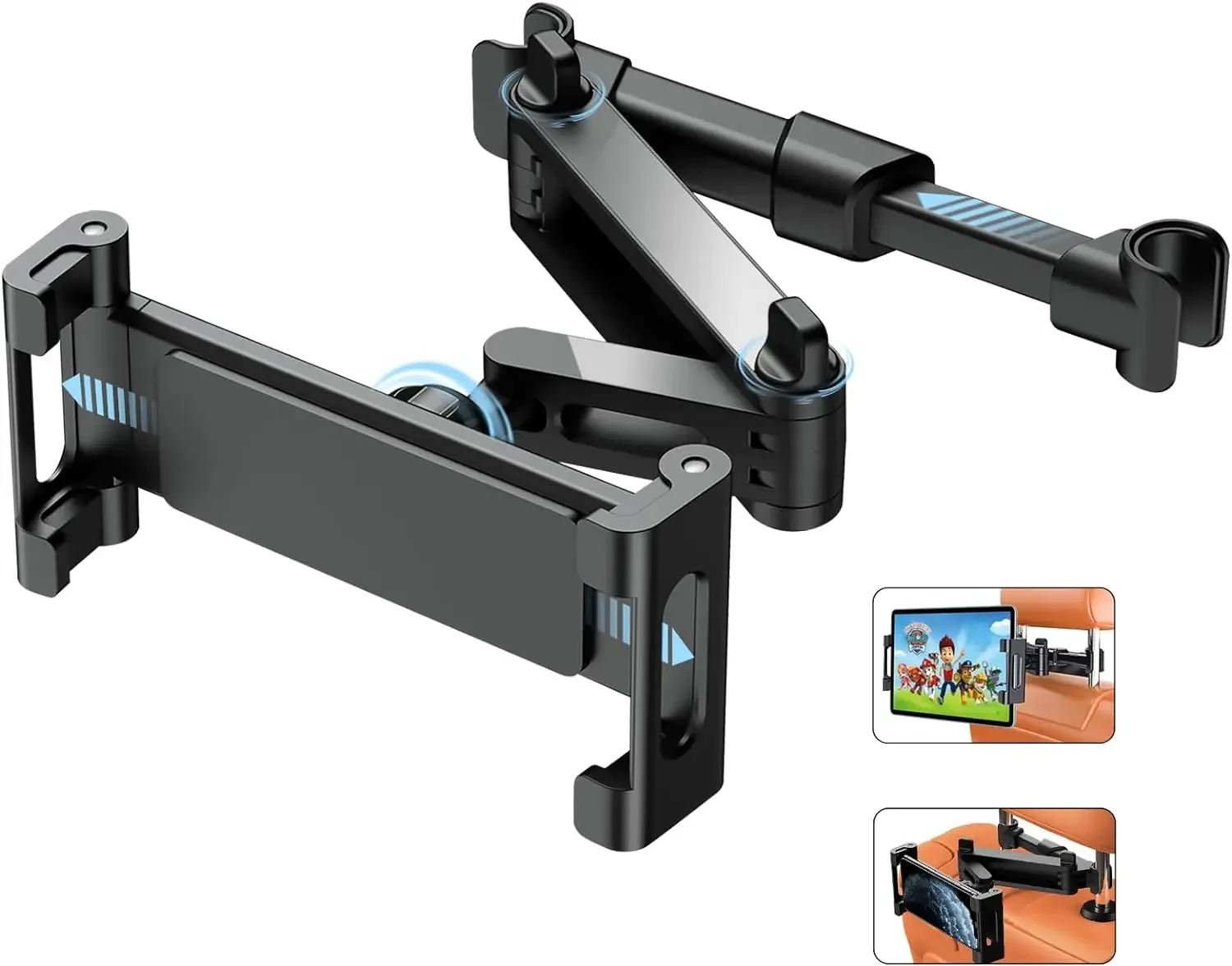 GEFENSI Car Tablet Holder Seat Headrest Tablet Mount Auto Telescopic Backseat IPad Stand Cradle Clip Fits 4-11 Inches Cell Phone
GEFENSI Car Tablet Holder Seat Headrest Tablet Mount Auto Telescopic Backseat IPad Stand Cradle Clip Fits 4-11 Inches Cell Phone