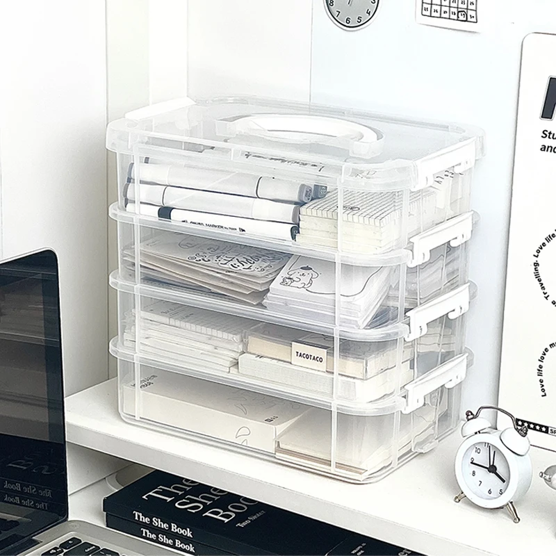 Chic Desktop Portable Storage Box, Transparent Jewelry Organizer with Multiple Compartments, Storage Solution for Accessories
Chic Desktop Portable Storage Box, Transparent Jewelry Organizer with Multiple Compartments, Storage Solution for Accessories