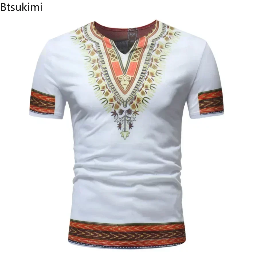 2025Men's T-Shirts African Print Short Sleeve Casual Slim Shirts Tees Traditional Ethnic Style Tops Dance Party Men's Shirts Top
2025Men's T-Shirts African Print Short Sleeve Casual Slim Shirts Tees Traditional Ethnic Style Tops Dance Party Men's Shirts Top