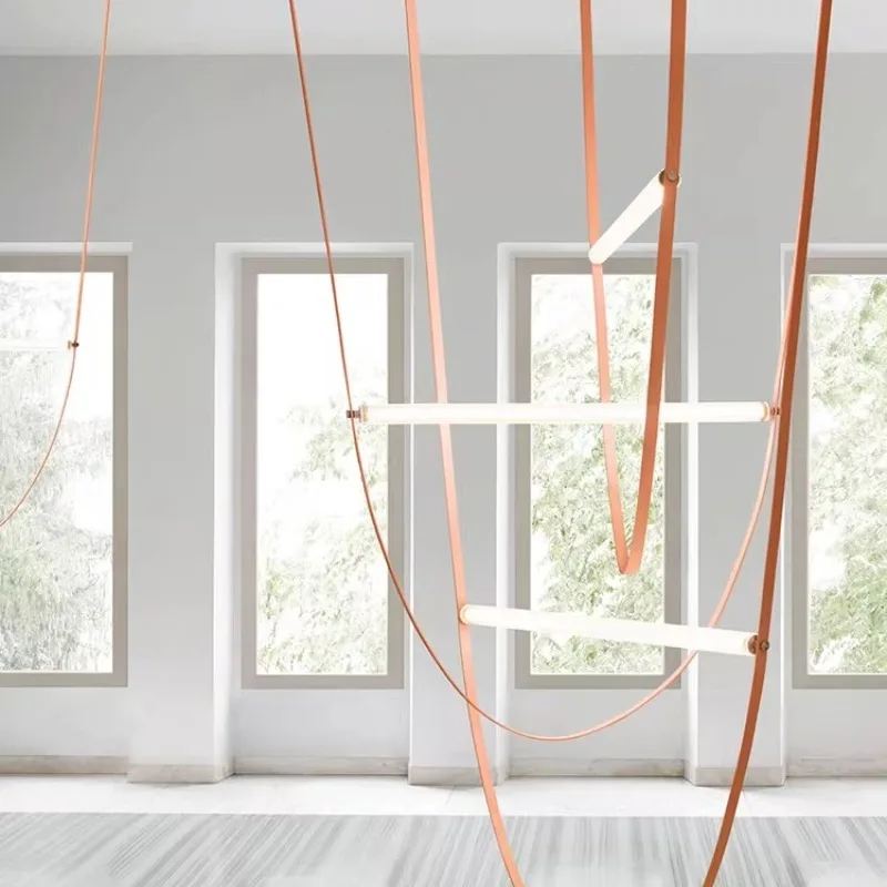 Living room belt chandelier dining room duplex floor stairwell loft designer model room villa empty light
Living room belt chandelier dining room duplex floor stairwell loft designer model room villa empty light