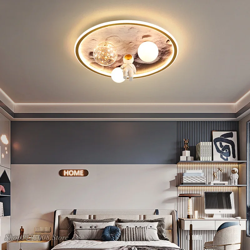 Astronaut Ceiling lights for kids baby room boys girls bedroom Modern LED Ceiling lamp for Kids bedroom baby Luminaire Lustre
Astronaut Ceiling lights for kids baby room boys girls bedroom Modern LED Ceiling lamp for Kids bedroom baby Luminaire Lustre